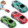 KATELUO 3PCS 7 inch Auto Giocattolo Bambini, Set Macchinine per Bambini, Auto da Corsa Bambini, Veicoli Giocattolo per Bambini, Giocattolo Cars, Regali Perfetti per 3 4 5 6 7 Anni di Ragazzi e Ragazze.