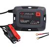 Schumacher Electric SPX457-1A Caricabatterie 6V/12V per Moto, Quad, Rasaerba - Mantenimento Automatico - AGM, Gel, Calcio, Start&Stop, Litio
