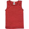Cosilana - Camicia per bambini, 70% lana 30% seta, Blu marino, 4 anni