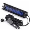 PolarLander Multifunzione 3 in 1 Car Digital Clock termometro dell'automobile del voltmetro Auto Temperatura Interna ed Esterna di Tensione Allarme