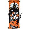 Folat 23864 Tenda per porta 'Happy Halloween' - Halloween BoOo! - 215 x 80 cm - Decorazioni Di Halloween Con Zucche, Teschi, Pipistrelli, Fantasmi, Ragni