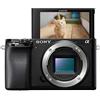 Sony Alpha 6100 - Fotocamera Digitale Mirrorless ad Obiettivi Intercambiabili, Sensore APS-C, Video 4K, Real Time Eye AF, Real Time Tracking, ILCE6100B, Nero