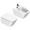 Catalano Sanitari sospesi Catalano Green 55 vaso Silentech, bidet e coprivaso rallentato
