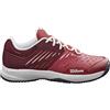 Wilson Kaos Comp 3.0, Sneaker Donna, Earth Red/Fig/Silver Pink, 37 1/3 EU