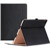 ProCase (2017/2015 Vecchio Modello) Custodia per iPad Pro 12.9, Cover con Auto Sveglia/Sonno Funzione e Angoli di Visuale Multipli, Tasca per Schede Documenti per 2017/2015 iPad Pro 12,9"-Nero