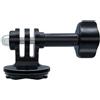 RANRAO Supporto per fotocamera per bici/moto/motore, supporto per fotocamera per GoPro computer adattatore maschio per Garmin