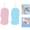 GWAWG Spugna da bagno, 2 pezzi, ultra morbida, per doccia, deterge la pelle da sporco e olio in eccesso, per adulti e bambini