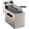 D.L. SERVICE Friggitrice elettrica - Capacità litri 4 - Cm 18 x 42 x 32 h