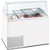 Mondial Vetrina per gelato - Capacità vaschette n.10 da 5 litri - Temperatura -18°C-24°C - Cm 134.1 x 72.5 x 123.5 h