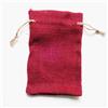 Sacchettino Juta Rosso 15 cm