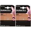 Duracell 2X Duracell 364 (2 Blister Da 1 Batteria) 2 Pile (SR621/V364/SR60/SR621W)