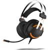 GielleService CUFFIE GAMING USB Krom Kode Microfono flessibile Suono 7.1 NXKROMKDE