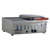 D.L. SERVICE Piastra panini a gas piano liscio/rigato con 1 calotta rigata