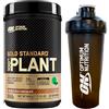 Optimum Nutrition Gold Standard 100% Plant Proteine Vegane in Polvere per Sostegno e Riparazione Muscolare Gusto Doppio Cioccolato 20 Porzioni 684g + Shaker