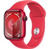 Apple Watch Series 9 Gps 41 Mm Sport Band Rosso S-M