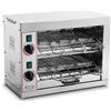 D.L. SERVICE Tostiera professionale a 6 pinze - Con resistenze al quarzo