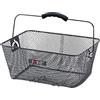 Point 05102900 - Cestino Posteriore da Bicicletta da collegare al Portapacchi, 30 x 22 x 12 cm, Colore: Nero