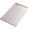 OLIMPO DOCCE Piatto doccia in marmoresina Bianco effetto pietra cemento RELAX - 80x150