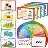 Coogam 220 Dolch Sightwords - Gioco di parole con immagini e frasi, carte di apprendimento dell'alfabetizzazione, giocattolo per bambini di 3, 4, 5 anni