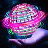 Alyssa Palla Volante Magica Ufo-ball, Flying Orb Hover Ball Giocattoli, Palla Magica, Mini Drone UFO Volante Ball, 360° Rotante LED Giocattolo Della Palla Volante, Compleanno Regalo Bambino, Viola