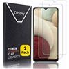Didisky 2 Pezzi Pellicola Protettiva in Vetro Temperato per Samsung Galaxy A12, Protezione Schermo [Tocco Morbido ] Facile da Pulire, Facile da installare, Trasparente