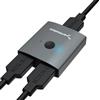 SABRENT Sdoppiatore HDMI Switch - HDMI Splitter 1 ingresso 2 uscite o 2 in 1 out, Supporta 4K, 2K, 3D per Xbox, PS5 PS4 PS3 Roku o HD TV Fire Stick (DA-HSW2)