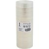 memobe Amex Nastro adesivo trasparente multiuso - Scuola ufficio lavoro - Pellicola adesiva resistente - Pellicola adesiva trasparente con adesivo in acrilico - Rotoli adesivi multiuso - 12 mm x 30 m