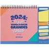 Mr. Wonderful Mr.Wonderful Calendario da tavolo 2024, tu ed io faremo grandi cose, 18 x 2 x 24