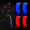 DazSpirit 4 LED Bracciale, Braccialetto LED Alimentato a Batteria, Fascia per Braccio di Sicurezza Notturna, per Fare Jogging, Passeggiate con Il Cane, Corsa per Sport all'Aria Aperta