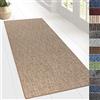 KARAT Tappeto a passatoia per cucina, corridoio e soggiorno, tappeto su misura, al metro, per corridoio, soggiorno, tappeto (80 x 300 cm, beige alto)