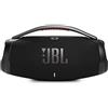 JBL Boombox 3 Speaker Bluetooth Wireless, Cassa Altoparlante Portatile con Bassi Profondi e Modalità PartyBoost, Impermeabile IP67 e Compatibile con App JBL, Autonomia Fino a 24 Ore, Nero