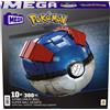 Mattel - MEGA Pokémon, Mega Ball Gigante, set da costruzione con luci (299 pezzi) per collezionisti HMW04