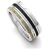 DUR Anello da donna Marina in argento 925 R4707, 54, argento, Nessuna pietra preziosa