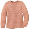 Disana Pullover Aran in lana Merino -col. rosa