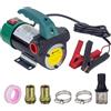 OULUTO 12V 260W Pompa Gasolio per Diesel 45L/Min Pompa Elettrica per Transferimento Carburante