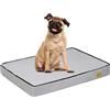 BingoPaw Materassino Cuccia per cane, Cuscino per cani materasso Letto ortopedico per cani in memory foam Lavabile con fodera impermeabile e copertura Sfoderabile - Taglia L 95x70x8cm