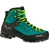 Salewa Rapace Gore-Tex Scarpe da Trekking da Donna, Verde, 7.5