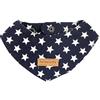Oyccen Bandana di Gatto con Motivo di Stelle Sciarpa Triangolare del Cucciolo Collare Regolabile Bavaglino per Cani di Piccola e Gatti