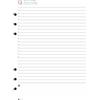Miquelrius - Ricambio agenda annuale 2024 integrale, giorno pagina, dimensioni più 155 x 213 mm (simile A5), spagnolo, portoghese e inglese