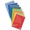 BM BeMore - Blocco Spiralato L/C Color 0100207 - Blocco Spiralato Lato Corto Formato A5 - Rigatura 5mm con Quadretti 5mm - Carta 90 g/mq - Confezione 5 Pezzi - 9 Colori Assortiti