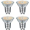 WSMCN Lampadine LED GU10 10W (Equivalenti a 140W) Bianca Calda 3000K Faretti PAR16 230V 1050lm Nessun Sfarfallio, Non Dimmerabili, Lampada a Risparmio Energetico, Illuminazione per Casa, Ufficio, 4 pz