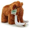 Zappi Co Giocattolo Peluche 100% Riciclato Mammut (Lunghezza 23 cm) Morbido e Cuddly Collezione di Animali Eco-Friendly Per il Primo Bambino Neonato