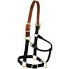 Weaver Equine Weaver Leather, Cavezza Regolabile in Nylon per Cavalli, Misura L, Nera
