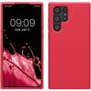 kwmobile Cover per Samsung Galaxy S22 Ultra Custodia - Back Case per Smartphone in Silicone TPU - Protezione Gommata - awesome pink