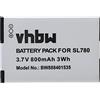 vhbw batteria compatibile con Siemens Gigaset SL400, SL400A, SL400H, SL350, SL350H telefono fisso cordless (800mAh, 3,7V, Li-Ion)
