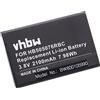 vhbw Batteria adatta a Huawei Y3 II 4G, Y3 II 3G, LUA-LU22 Cellulare telefono Smartphone sostituisce HB505076RBC (2100mAh, 3.8V)