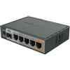 Mikrotik hEX S Ethernet Nero - Router (10,100,1000 MBit/s, 10/100/1000BASE-T (X), Nero, 256 MB, 11 W, CC)