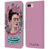 Head Case Designs Licenza Ufficiale Frida Kahlo Femminismo Arte E Citazioni Custodia Cover in Pelle a Portagoglio Compatibile con Apple iPhone 7 Plus/iPhone 8 Plus