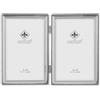 Lawrence Frames Bordo con perline, 10 x 15 cm, colore argento