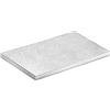 dekora - Base per Torte Rettangolare 30x25 cm | Vassoio Argento Riutilizzabile per Pasticceria | Supporto Rigido per Dolci | Decorazioni Torte Professionali